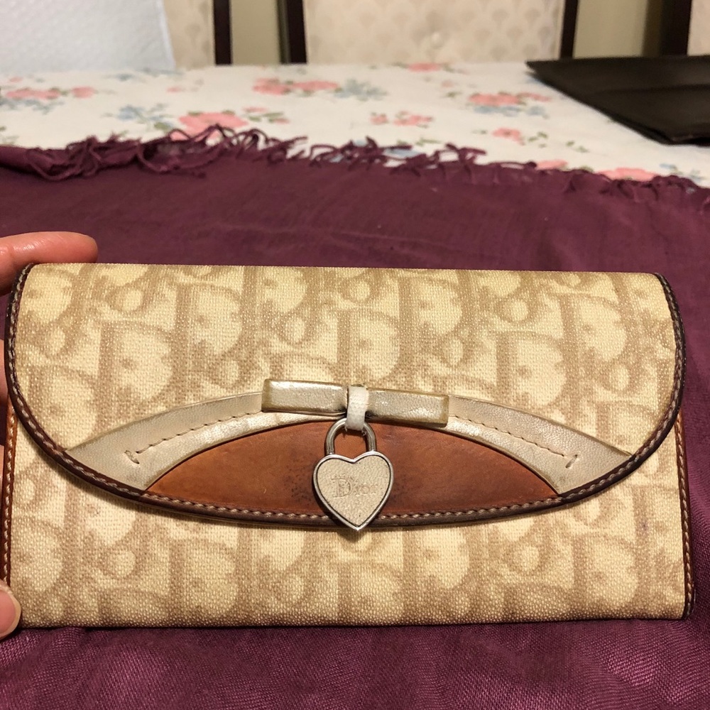 Authentic Monogram Dior Wallet
